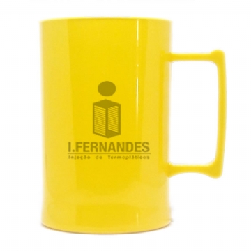 Foto Caneca de Chopp - 500ml - Personalizar - Amarela