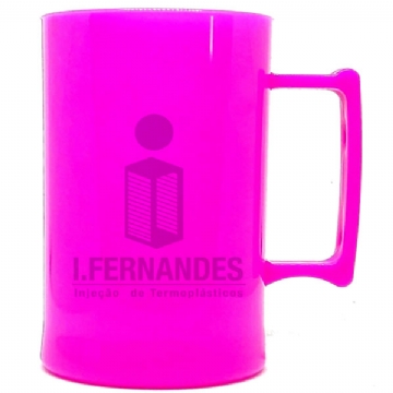 Foto Caneca de Chopp - 500ml - Personalizar - Pink - Kit c/ 48pç.