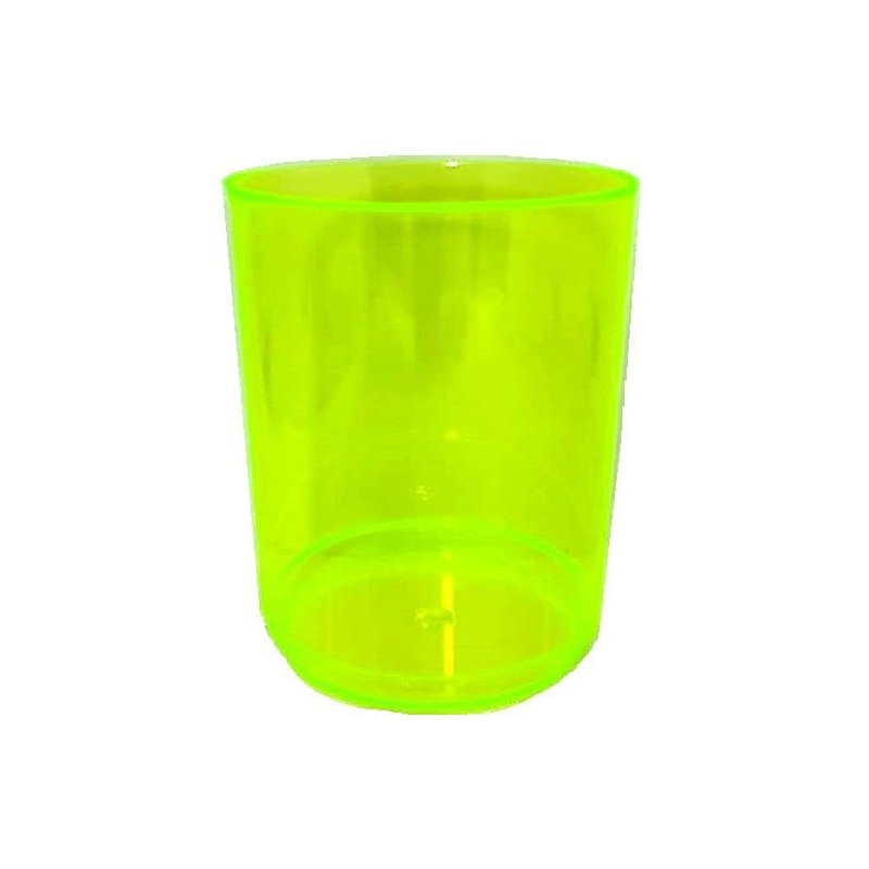Foto Copo Short Drink  350ml - Personalizar - Amarelo Neon - Kit c/ 12pç
