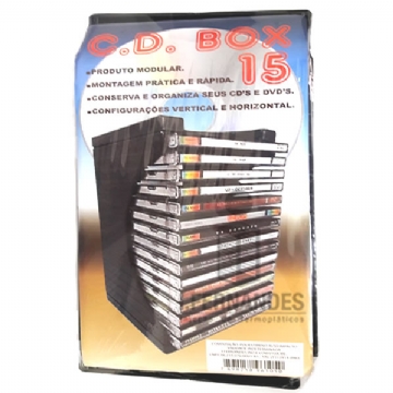 Foto Porta CD Box-15 - kit c/ 01pç
