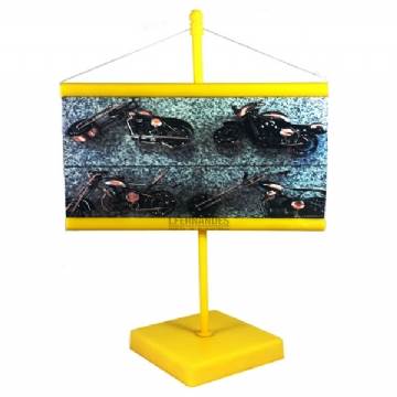 Foto Banner de Mesa - Personalizar - 10x15cm - Amarelo