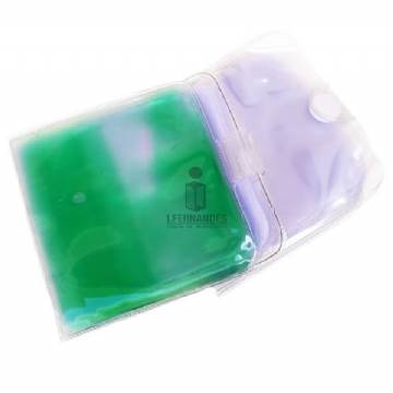 Foto Porta CD Gel - Personalizar - Verde - Kit c/ 10pç