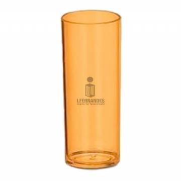 Foto Copo Long Drink 300ml - Personalizar - Laranja - Kit c/ 40pç