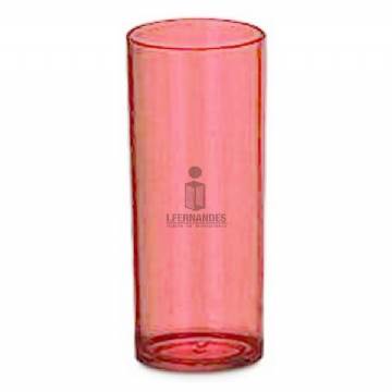 Foto Copo Long Drink 300ml - Personalizar - Vermelho - Kit c/ 10pç