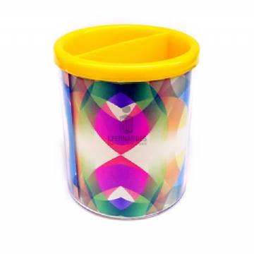 Foto Foto Pot Grande - Porta Lápis - Personalizar - Amarelo (sem embalagem)