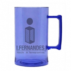 Foto Caneca de Chopp - 500ml - Personalizar - Lilás Translúcido