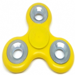 Foto Fidget Hand Spinner - Amarelo - Atacado - kit c/ 12pç