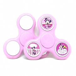 Foto Fidget Hand Spinner - Rosa - p/ personalizar - Atacado - kit c/ 12pç