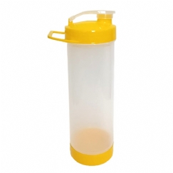 Foto Garrafa Squeeze 600 ml - Copo Squeeze - Academia - Escola - Amarela