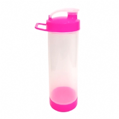 Foto Garrafa Squeeze 600 ml - Copo Squeeze - Academia - Escola - Pink