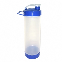 Foto Garrafa Squeeze 600 ml - Copo Squeeze - Academia - Escola - Azul Royal