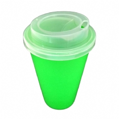 Foto COPO ECO TAMPA BUCKS 300 ml - PERSONALIZÁVEL - VERDE NEON