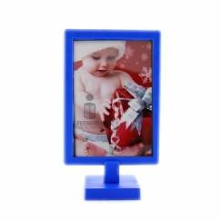 Foto Foto Display - Porta Retrato Duplo (10x15cm) - Personalizar - Azul - Kit c/ 50pç