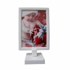 Foto Foto Display - Porta Retrato Duplo (10x15cm) - Personalizar - Branco