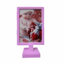 Foto Foto Display - Porta Retrato Duplo (10x15cm) - Personalizar - Rosa - Kit c/ 50pç