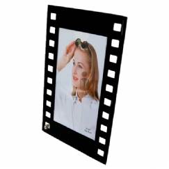 Foto Porta Retrato Filme de Vidro - Preto - 10x15cm