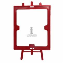 Foto Foto Quadro Vertical - Porta Retrato - Personalizar - Vermelho - Kit c/ 50pç