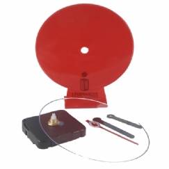 Foto Relógio de mesa com visor - Vermelho - Personalizar (sem embalagem) - Kit c/ 12pç