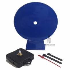 Foto Relógio de mesa sem visor - Azul - Personalizar (sem embalagem) - Kit c/ 60pç
