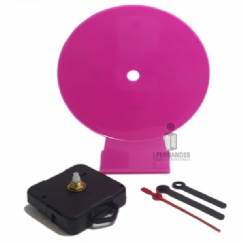 Foto Relógio de mesa sem visor - Pink - Personalizar (sem embalagem) - Kit c/ 60pç